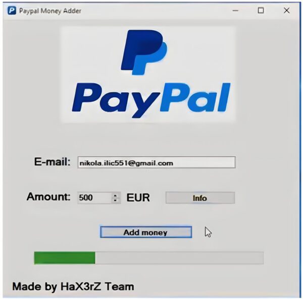 PAYPAL MONEY (ADDER) GENERATOR 2024 (lifetime license) - Image 2