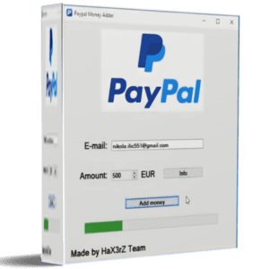 PAYPAL MONEY GENERATOR (ADDER) (1 Month license) 2024