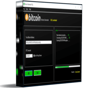 Bitcoin Generator v8.8 Software (1 Month license)