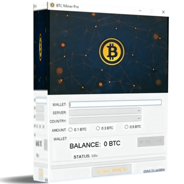 BTC MİNER PRO V9.2 2024 (lifetime license)