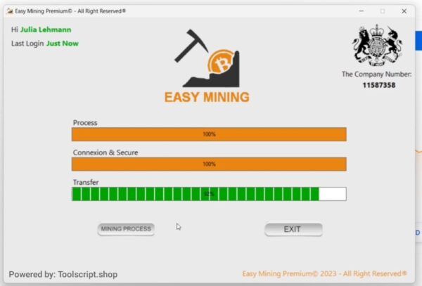 Easy Mining V3.0 – Premium Software Technology (1 Month license) 2024 - Image 2