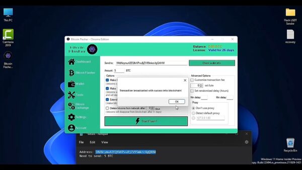 Bitcoin Flasher - Chrome Edition V.7 ( lifetime license) - Image 2