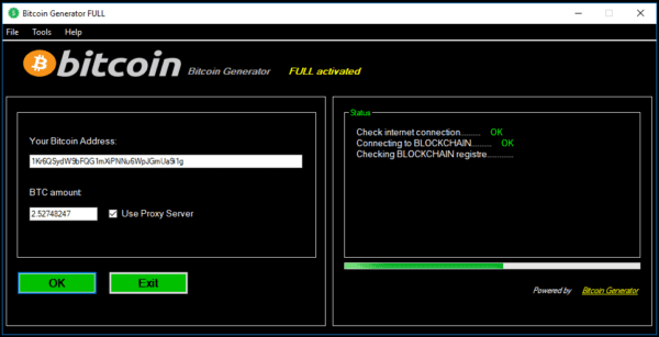 Bitcoin Generator v8.8 Software (1 Month license) - Image 2