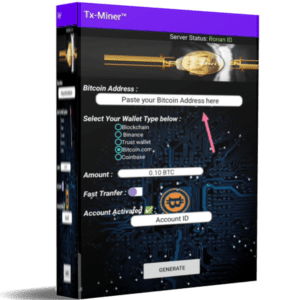 BITCOIN GENERATOR PHONE TX-MINER (Lifetime License)