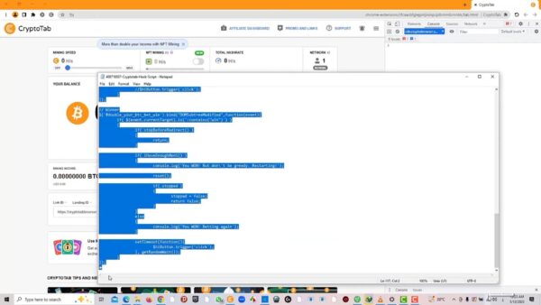 Cryptotab Browser Script 12 BTC HACK - Image 2