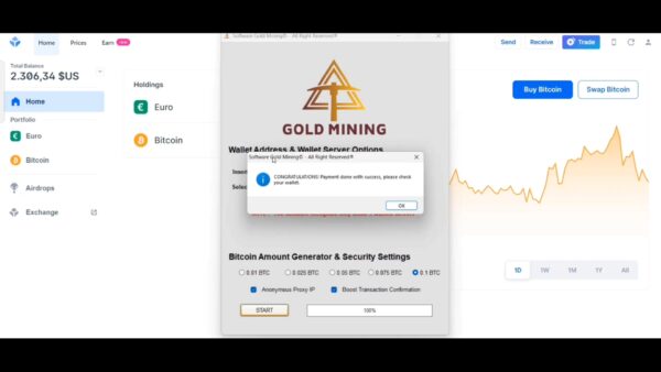 Gold Mining V7.2 – Premium Software Technology (Lifetime license) - Image 2